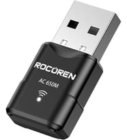 650 Mbps 2.4 & 5GHz Dual Band USB WiFi Adaptör