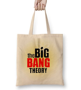 The Big Bang Theory Bez Çanta Uzun Saplı