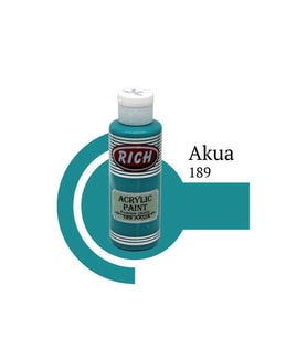Rich Master Akrilik Boya 120 cc. 189 Aqua 