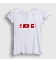 Presmono Kadın Beyaz Logo The Blacklist T-Shirt 183461tt (Beyaz)