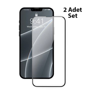 Baseus iPhone 13 Mini 0.23mm Full Kavisli Ekran Koruyucu Cam 2 Adet-(5775) - SSSSSS9189-7929