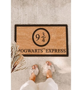 Hogwarts Express Çerçeveli Kapı Önü Paspası Harry Potter Paspas Koko Paspas Kıl Paspas Giriş Paspası