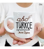Kişiye Özel Branş Öğretmeni ve Resimli Öğretmenler Günü Kupa Bardaklar