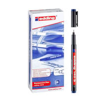 Edding 140 S Çok Amaçlı Permanent Kalem MAVİ 10'lu Kutu 
