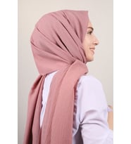 Düz Renk Mio Caz Eşarp- Desen-02 - Renk-25