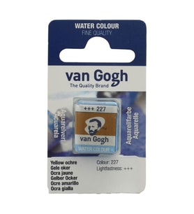 Talens Van Gogh 1/2 Tablet Sulu Boya 227 Yellow Ochre 