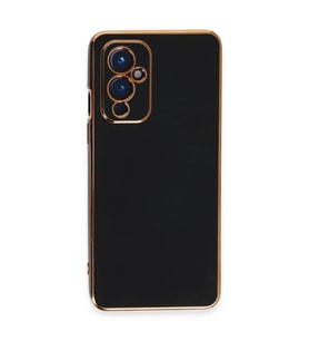 One Plus 9 Kılıf Volet Silikon - Siyah