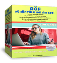 AÖF Görüntülü Eğitim Seti (Tüm Bölümler 1.Dönem)