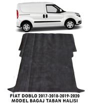 Fiat Doblo Cargo Uyumlu 2017-2020 Model Arası Bagaj Taban Halısı