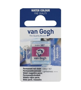 Talens Van Gogh 1/2 Tablet Sulu Boya 567 Permanent Red Violet 