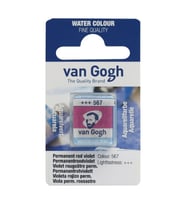 Talens Van Gogh 1/2 Tablet Sulu Boya 567 Permanent Red Violet 