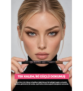 Duo Pen 2-in-1 Brow & Eyeliner Light Brown 03 2 ml