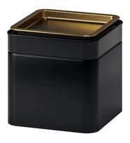 IKEA BLOMNING siyah 10x10x10 cm gıda saklama kutusu