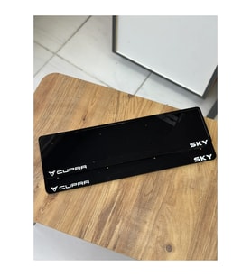 CUPRA Yazılı Full Pleksi Plakalık