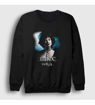 Presmono Unisex Siyah Alice Vampire Twilight Sweatshirt 310060tt