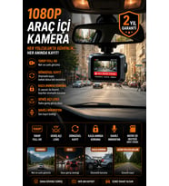 Mini Araç İçi Kamera Sürekli Kayıt ve Geniş Açı