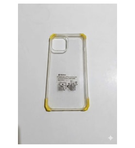İphone 12 Pro Max Şeffaf Köşeli Telefon Kılıf Modeli
