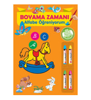 Boyama Zamanı: Alfabe Öğreniyorum