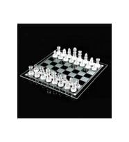 Yüksek Kalite Cam Satranç Takımı (25x25) cm
