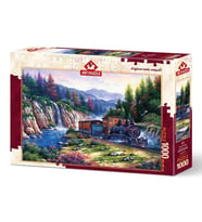 Art Puzzle Trenle Yolculuk 1000 Parça Puzzle 4233