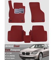 BMW 7 SERİSİ F01 SHORT (2009-2015) Uyumlu EVA Paspas Tam Set–Araca Özel,Su Geçirmez