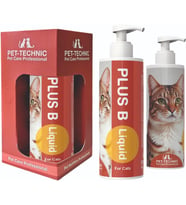 Kediler için B Vitamin Kompleksi Deri ve Tüy Bakımı PLUS B LIQUID CAT