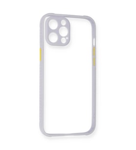 İphone 12 Kılıf Miami Şeffaf - Lila