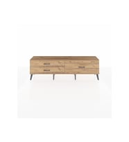 Arges TV Ünitesi 3 Çekmeceli  176x30x51 Antrasit-Çam