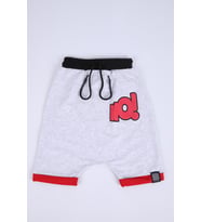 Babyhola Duble Paça Erkek Bebek Çocuk Pantolon Gümüş 35036 (Gri)