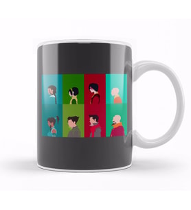 Avatar The Last Airbender The Legend Of Korra Main Cast Minimalism Kupa Bardak Porselen