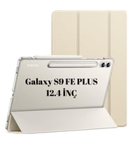 Samsung Galaxy Tab S9 FE Plus/S10 Plus/S9 Plus Kılıf PU Deri Smart Standlı Case