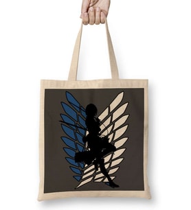 Attack On Titan Mikasa Bez Çanta Uzun Saplı