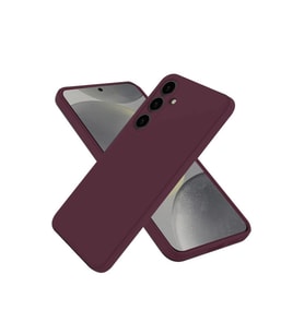 Samsung Galaxy A36 Kılıf First Silikon - Mürdüm