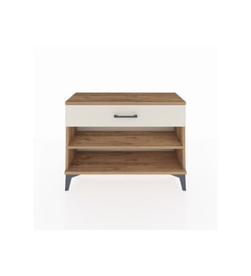 Arges Şifonyer Tek Raflı Tek Çekmeceli 88x30x64 Çam-Aytaşı