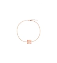 EMILIANO JEWELLERY 925 AYAR GÜMÜŞ TAŞLI KARE BLIKLIK
