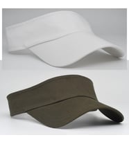 Uv Koruyuculu Unisex Siperlikli Tenisci Şapka 2'li Set (Haki-Beyaz)