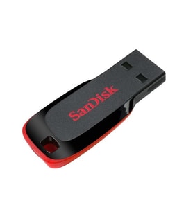 SANDISK 128GB USB 2.0 Usb Bellek Cruzer Blade SDCZ50-128G-B35
