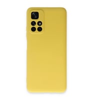 Xiaomi Redmi Note 11t Kılıf Nano İçi Kadife Silikon - Sarı