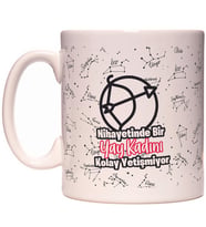 Nihayetinde Bir Yay Burcu Kadını Kolay Yetişmiyor Burç Tasarım Kupa Bardak