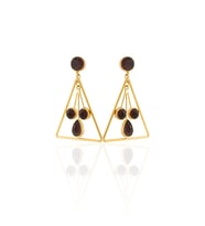 Kadir Jewellery 22 Ayar Altın Kaplama Kadın Sallantılı Küpe -El İşçiliği Ve Hipoalerjenik Küpe