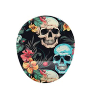 Kuru Kafa Çiçek Bilek Destekli Mouse Pad (Çok Renkli)