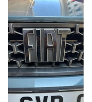 Fiat Egea Amblem / Logo Kaplama Sticker Set Parlak Siyah