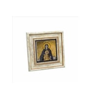Ayasofya- Meryem Ve Isa Mozaiği Baskılı Taş Tablo 20x20