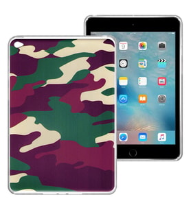 Apple Ipad Mini 4 Baskılı Silikon Kılıf BK-5
