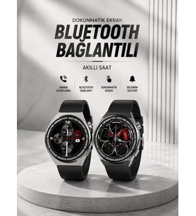 Northcity Akıllı Saat Dokunmatik Ekran ve Sağlık Takibi