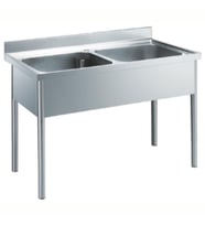Electrolux Professional 2 Evyeli Tezgah, Evyeleri 500x600x300mm - 1400 Mm LG1426EN