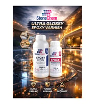 Yüzey ve Objeler İçin Ultra Parlak Epoksi Cila 1,5 kg (Yüzeyde Buruşma ve Buğulanma Yapmaz)