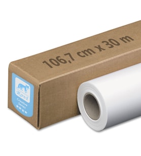 Rovi Creative Mat Plastik 106,7 cm x 30 m Rulo Etiket - 180 gsm : Standart - Beyaz