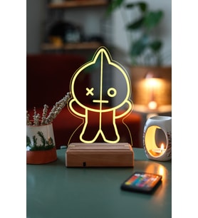BT21 Van Bts  ARMY 16 Renk Kumandalı Gece Lambası