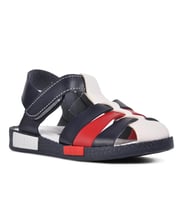 Şiringenç 210111 Lacivert-Beyaz-Kırmızı Comfort Erkek Çocuk Sandalet